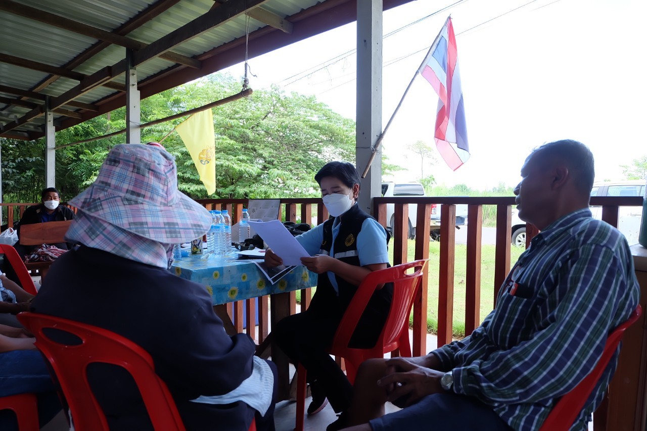 title - ผู้ตรวจราชการกรม ลงพื้นที่ตรวจสอบข้อเท็จจริง กรณีข้อร้องเรียนของเกษตรกรในเขตปฏิรูปที่ดินจังหวัดกาญจนบุรี